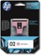 HP - 02 Light Original Ink Cartridge - Light Magenta-Front_Standard