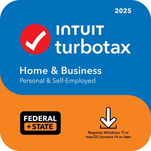 TurboTax - Home & Business 2025 Federal + E-file & State - Mac OS, Windows [Digital]