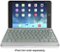ZAGG - ZAGGfolio Keyboard Case for Apple® iPad® mini, iPad mini 2 and iPad mini 3 - Sage-Front_Standard