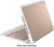 ZAGG - ZAGGfolio Keyboard Case for Apple® iPad® Air - Rose Gold-Front_Standard