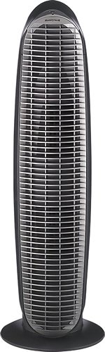  Honeywell - HEPAClean Tower Air Purifier - Black/Silver