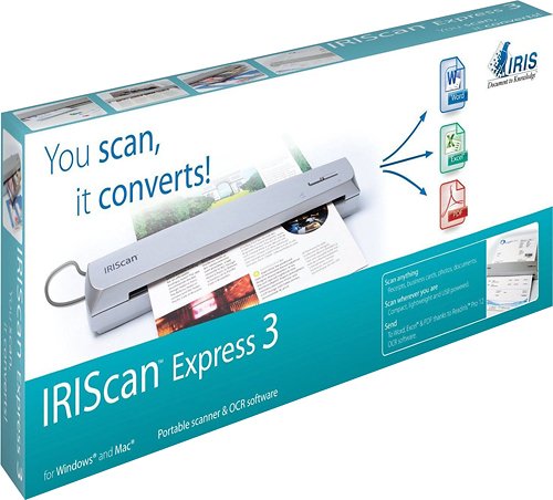  IRIS - IRIScan Express 3 Portable Scanner - White