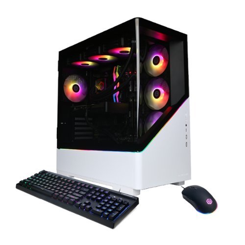 CyberPowerPC - Gamer Supreme Gaming Desktop - AMD Ryzen 7 9800X3D - 32GB Memory - NVIDIA GeForce RTX 5070 12GB - 2TB PCIe 4.0 SSD - White