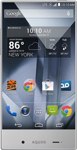  Boost Mobile - Sharp Aquos Crystal 4G No-Contract Cell Phone