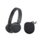 Sony - WH-CH520 Wireless Bluetooth On-Ear Headset with Hard Case - Black-Front_Standard