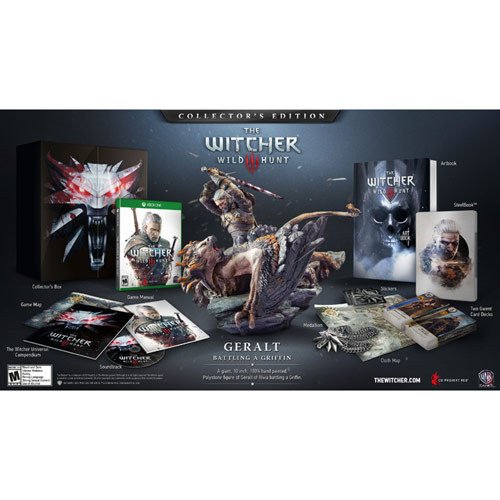  The Witcher: Wild Hunt Collector's Edition - Xbox One