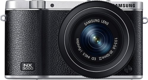  Samsung - NX3000 Mirrorless Camera with 20-50mm Zoom Lens - Black