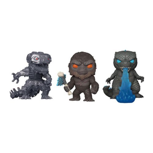 Godzilla vs Kong Funko POP 3 Pack | Godzilla | Mechagodzilla