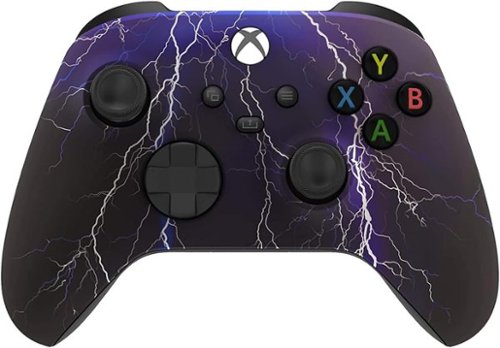 Custom Controllerzz - Custom Wireless Controller for Xbox Series X|S, Xbox One, & PC - Stormy Skies-Front_Standard 