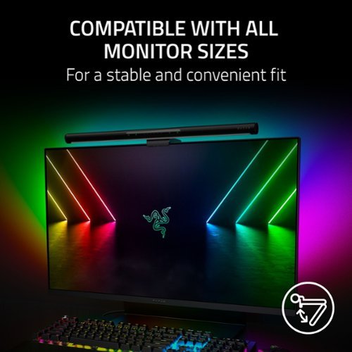 Razer Aether Monitor RGB LED Light Bar - Black HOW TO BUY