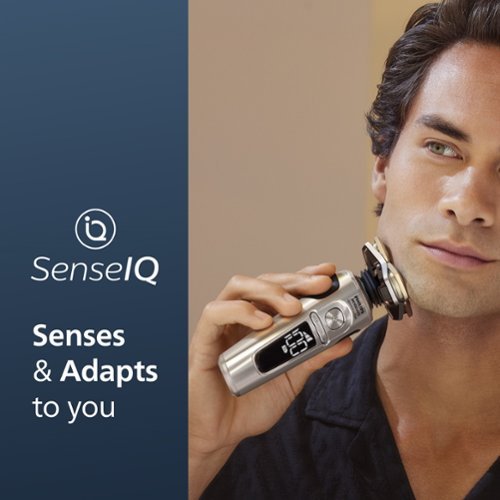 Philips Norelco S9000 Prestige Rechargeable Wet & Dry Shaver with Precision Trimmer and Premium Case, SP9841/84 - Light Brushed Chrome SHOP ONLINE