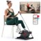 Sunny Health & Fitness - Smart Mini Exercise Bike + Resistance Bands & Mat - Black-Front_Standard