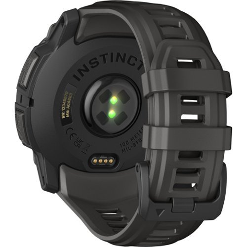 Garmin Instinct  3 GPS Smartwatch 50 mm AMOLED - Black with Charcoal Band BUY ONLINE