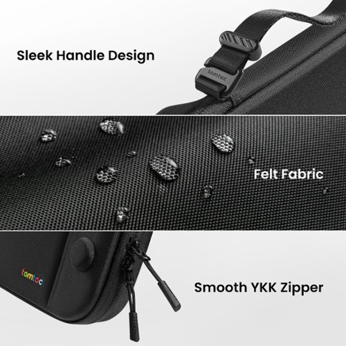 tomtoc Slim Carrying Case for Nintendo Switch 2 Model 2025, Odorless Protective Hard Shell with 12 Game Card Slots - Black SHOP ONLINE