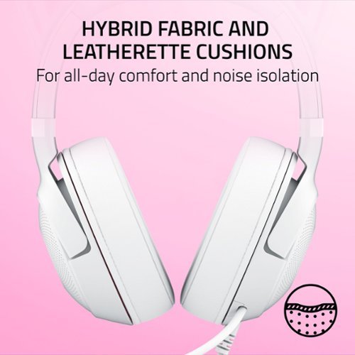 Razer Kraken Kitty V2 Wired Gaming Headset for PC, Mac, Nintendo Switch, Steam Deck, Mobile, and Tablet - White HOW TO BUY