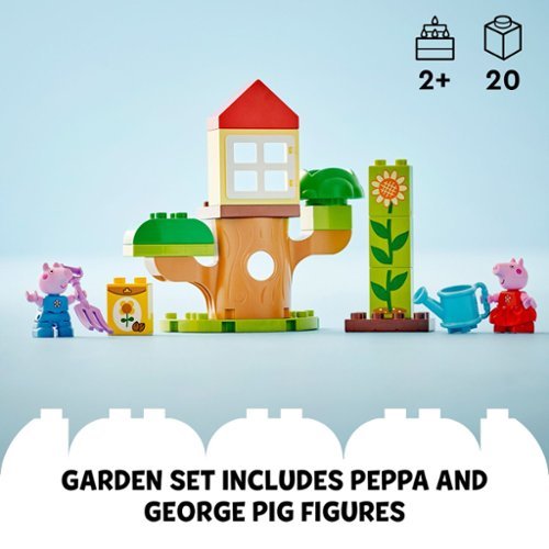 LEGO DUPLO Peppa Pig Garden and Tree House Toddler Toy 10431 WORLDWIDE DELIVERY