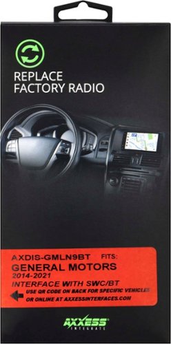 Metra AXXESS Radio Replacement Data Interface with SWC & Bluetooth for 2014-2021 Select GM Vehicles - Multi GLOBAL SHIPPING