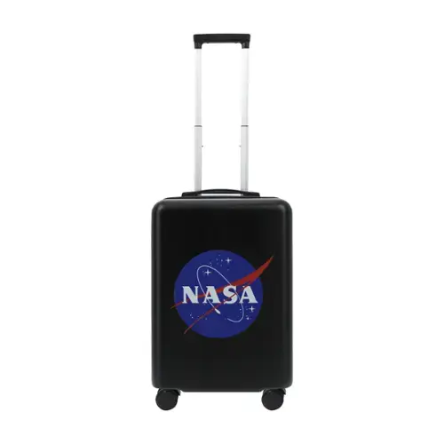 Front. Ful - NASA 22.5" CARRY-ON LUGGAGE - BLACK.