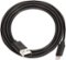 Griffin - 3' USB-to-Lightning Cable - Black-Front_Standard