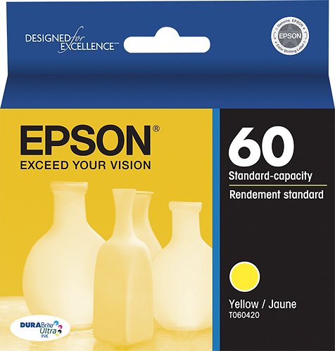  Epson - 60 Ink Cartridge - Yellow