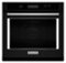 KitchenAid - 27" Built-In Single Electric Convection Wall Oven-Front_Standard
