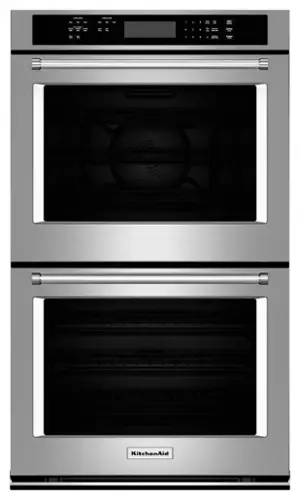 KitchenAid 30" Built In Double Electric Convection Wall Oven Stainless