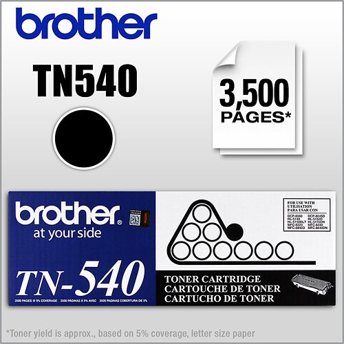  Brother - TN540 High-Yield Toner Cartridge - Black