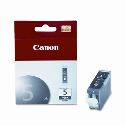  Canon - 5 Standard Capacity - Black Ink Cartridge - Black