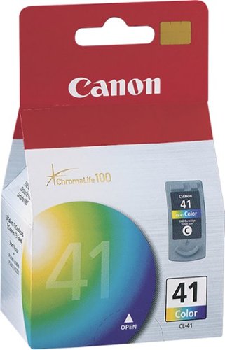 Canon - 41 Standard Capacity - Color (Cyan, Magenta, Yellow) Ink Cartridge - Multicolor