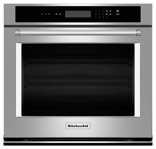  KitchenAid - 30&quot; Built-In Single Electric Wall Oven - Stainless Steel