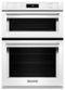 KitchenAid - 30" Single Electric Convection Wall Oven with Built-In Microwave - White-Front_Standard 