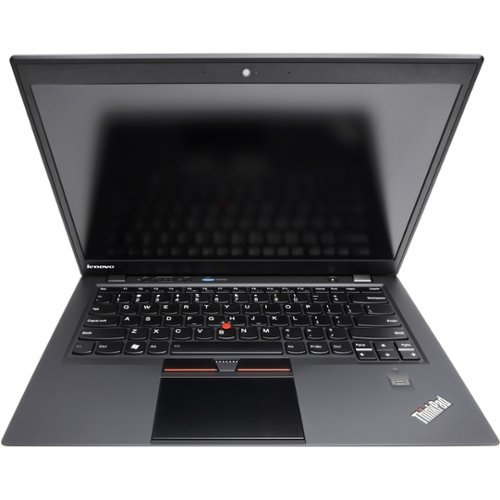 Lenovo - ThinkPad X1 Carbon 14" Laptop - Intel Core i5 - 4GB Memory - 180GB Solid State Drive - Black-Front_Standard 