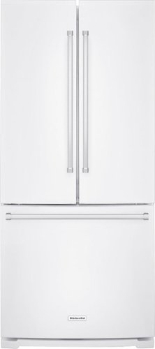 KitchenAid - 19.6 Cu. Ft. French Door Refrigerator - White