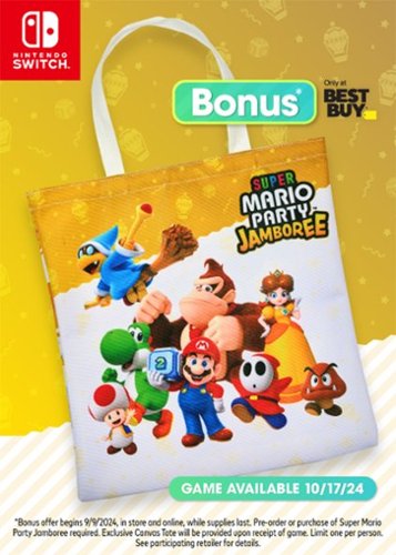 Super Mario Party Jamboree Canvas Tote - Nintendo Switch-Front_Standard 