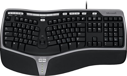  Microsoft - Natural Ergonomic Keyboard 4000 - Black