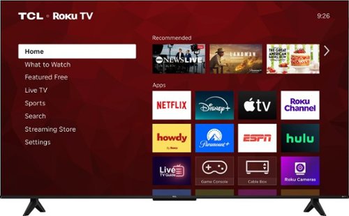 TCL - 50" Class S55LR Series 4K UHD HDR LED Smart TV with Roku TV (2026)