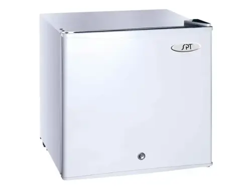 Front. Sunpentown - SUNPENTOWN UF-114W 1.1 cu.ft. Upright Freezer in White - Energy Star - White.