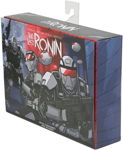 NECA Teenage Mutant Ninja Turtles  7 Scale Action Figure The Last Ronin-Synja Commando with Mousers GLOBAL SHIPPING
