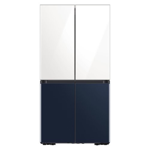 Samsung - Open Box BESPOKE 23 cu. ft. 4-Door Flex French Door Refrigerator with WiFi and Customizable panels (sold separately) - Custom Panel Ready-Front_Standard 