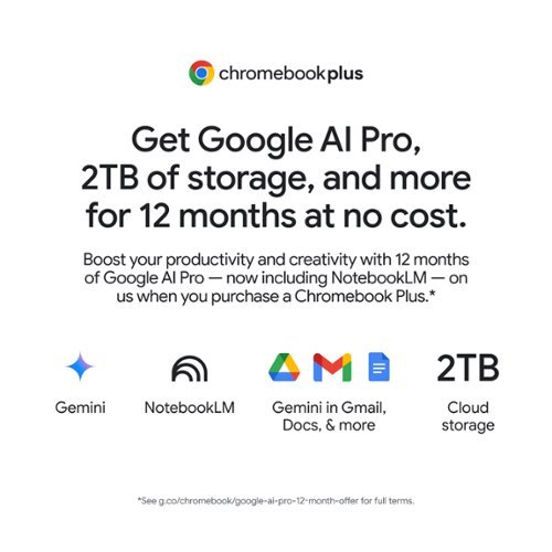 HP 14 2-in-1 Full HD Touch-Screen Chromebook Plus Laptop with Google AI - Intel Core i3 - 8GB Memory - 256GB UFS - Meteor Silver BUY IN SAUDI ARABIA