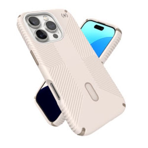 Speck Presidio2 Grip ClickLock Case with MagSafe for Apple iPhone 16 Pro - Bleached Bone BUY IN SINGAPORE