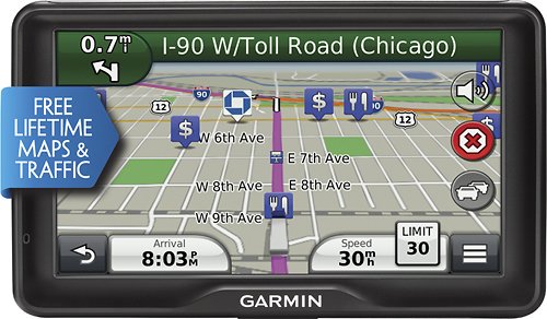  Garmin - dezl 760LMT 7&quot; GPS with Built-In Bluetooth - Black
