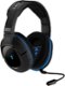 Turtle Beach - Ear Force Stealth 400 Wireless Stereo Gaming Headset for PlayStation 3 and PlayStation 4 - Black-Front_Standard