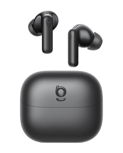 Baseus - Bass EP10 Ultra Noise Cancelling Earbuds,-55 dB Adaptive ANC,Dual-Driver LDAC,65-Hour Playtime - Black