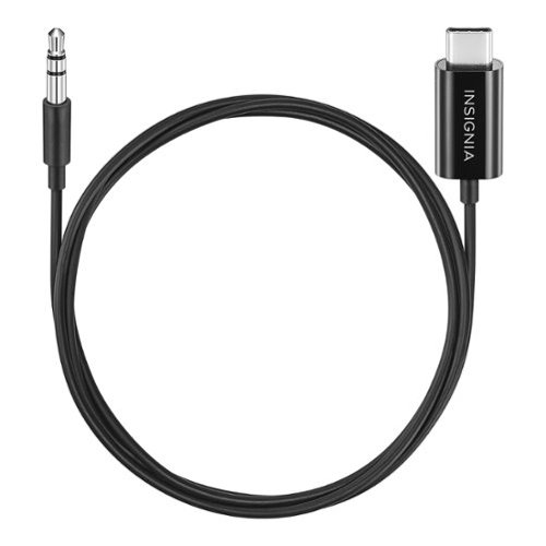 Insignia™ 3’ USB-C to 3.5 mm Cable - Black BUY IN MIDDLE EAST