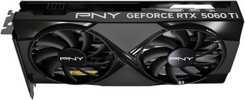 PNY GeForce RTX 5060 Ti Overclocked 8GB GDDR7 PCI Express 5.0 Graphics Card with Dual Fan - Black BUY ONLINE
