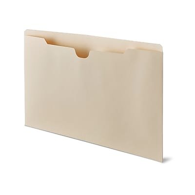 Staples - Reinforced File Jacket, Legal Size, 100/Box (TR418210) - Manila
