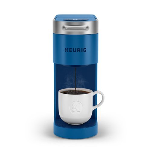 Keurig - K-Slim Single-Serve K-Cup Pod Coffee Maker - Blue-Front_Standard 