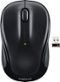 Logitech - M325 Wireless Optical Ambidextrous Mouse - Black-Front_Standard 