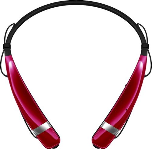 LG - Tone Pro Bluetooth Headset - Red-Front_Standard 